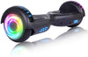 Hoverboard, UL2272 Certified, with Bluetooth and Colorful Lights Self Balancing Scooter -  Shiny Purple