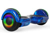 Hoverboard, UL2272 Certified, with Bluetooth and Colorful Lights Self Balancing Scooter -  Shiny Purple