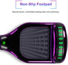 Hoverboard, UL2272 Certified, with Bluetooth and Colorful Lights Self Balancing Scooter -  Shiny Purple