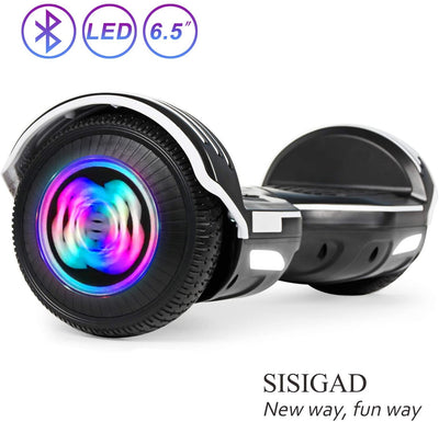 Hoverboard UL2272 Certified with Bluetooth and Colorful Lights Self Balancing Scooter
