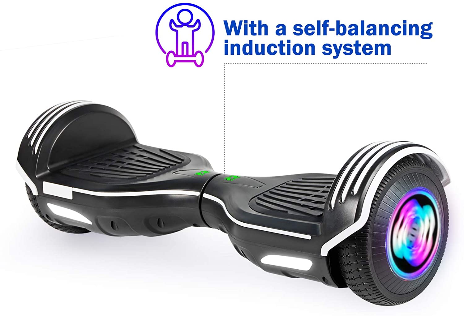 Hoverboard deals bluetooth led